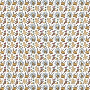 Estampado Navidad Galleta de Jengibre