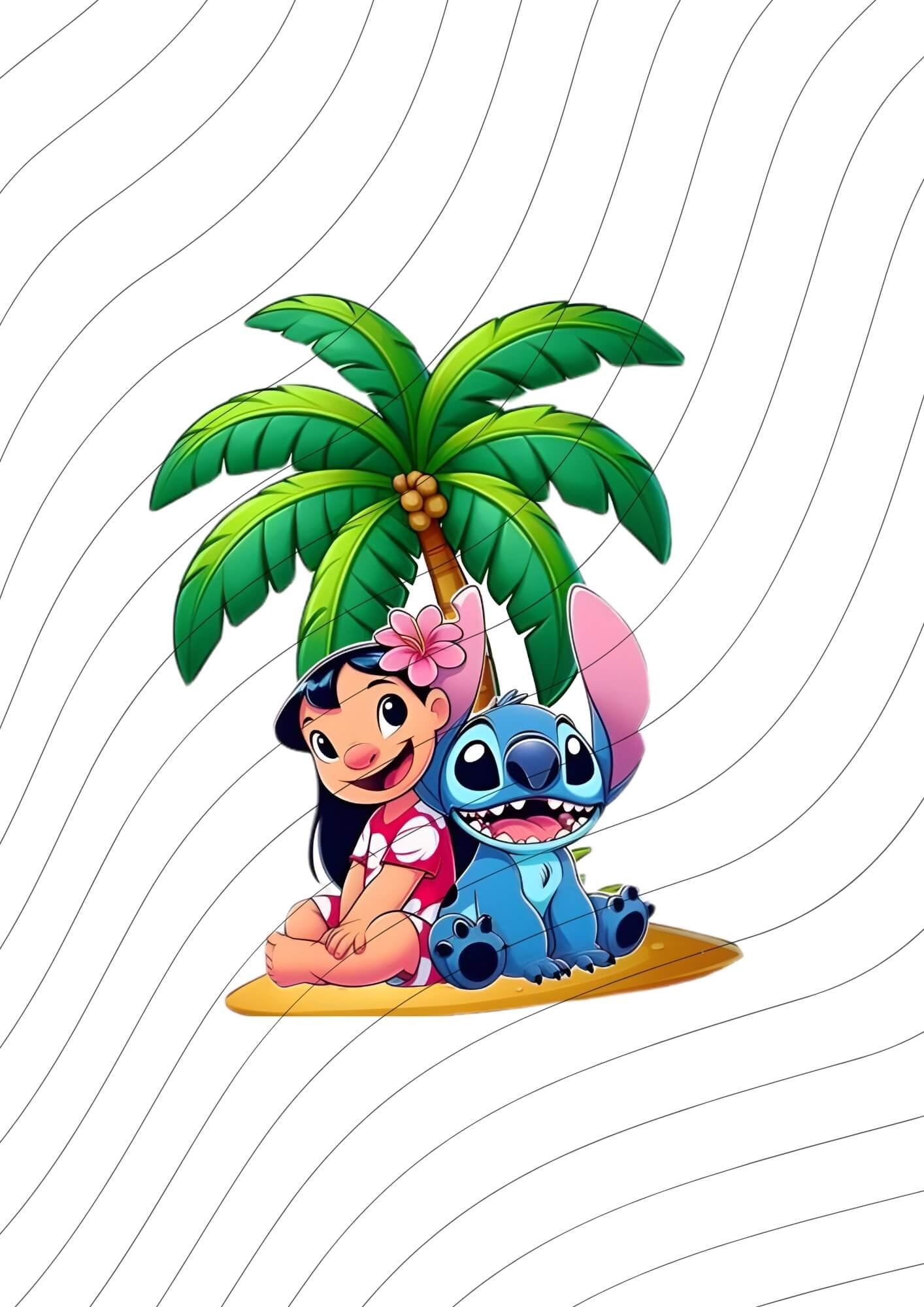 Lilo y Stitch Topper Central
