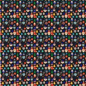 Estampado Navidad Azul