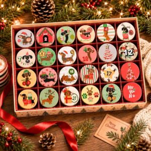 Lámina comestible para galletas Calendario de Adviento Varios Diseños