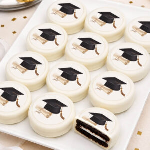 Lámina comestible para galletas Egresados Graduados Diploma
