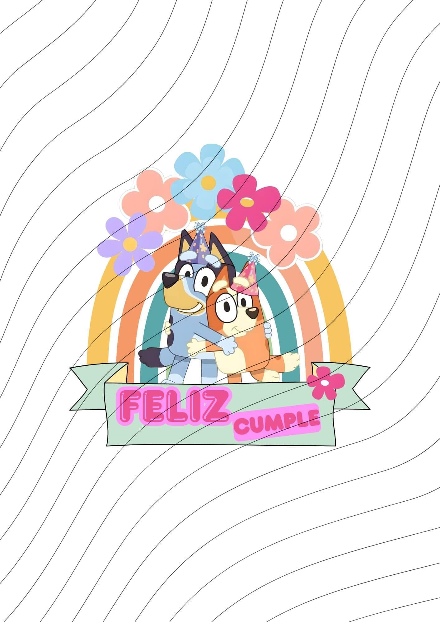 Bluey y Bingo Topper Central - Imagen 2