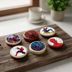 Lámina comestible para galletas Spiderman Hombre Araña Spidey