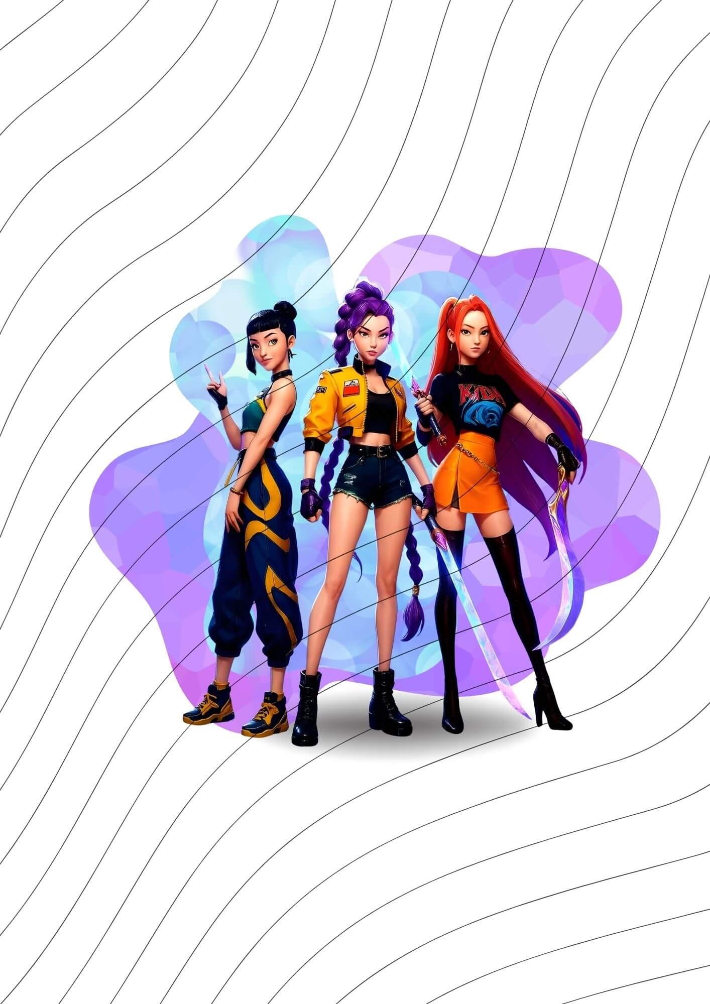 K-Pop Demon Hunters Topper Central - Imagen 3