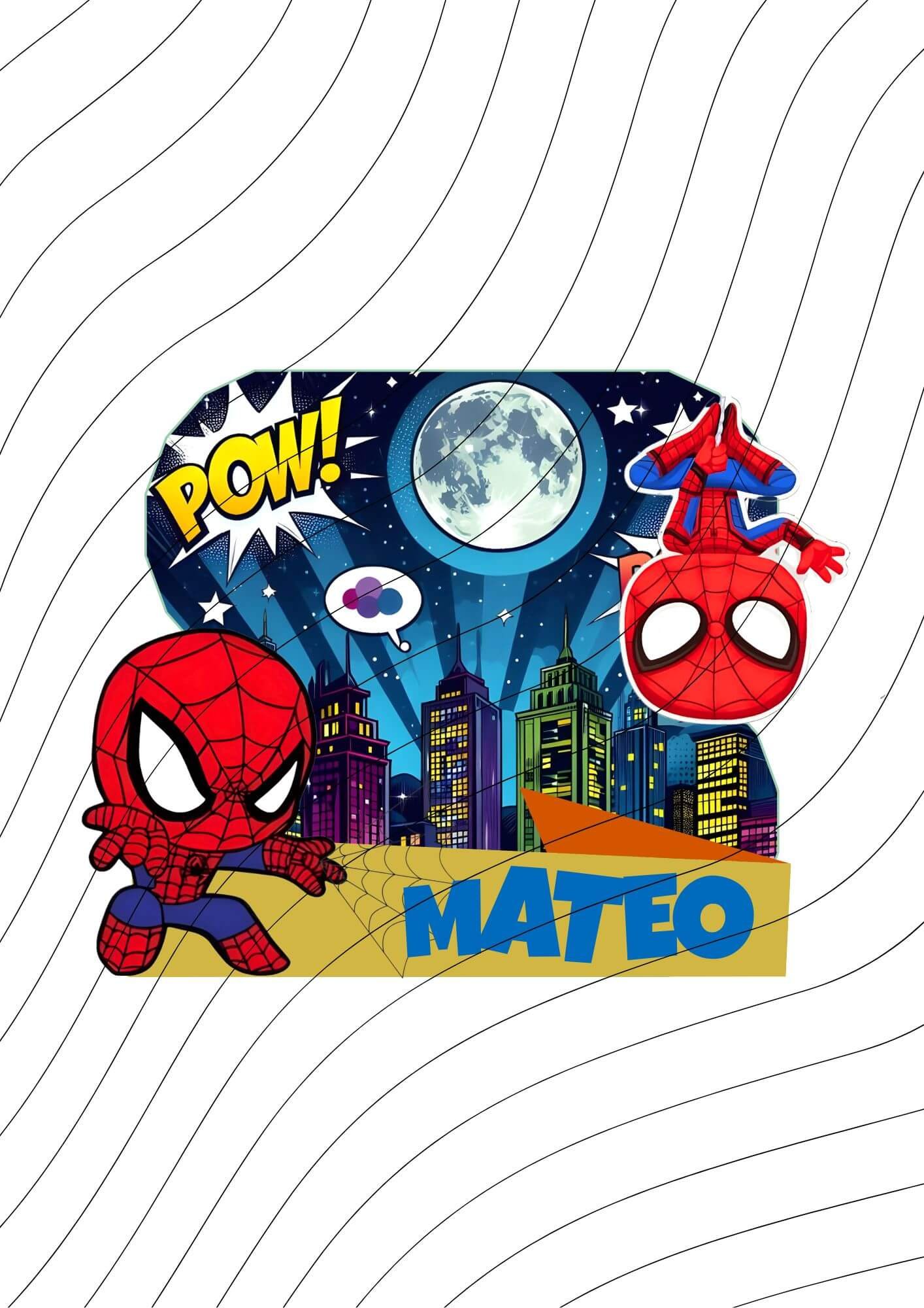 Spiderman Topper Central