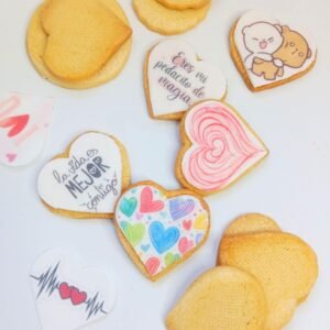 Galletas Corazón Día del Amor San Valentín