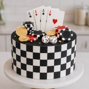 Lámina comestible Estampado Escocés Cuadros Cuadriculado