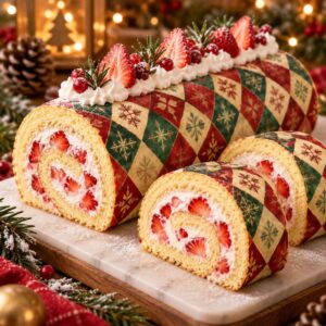 Lámina comestible Estampado Fondo Navidad