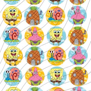 Lámina comestible para galletas Bob esponja
